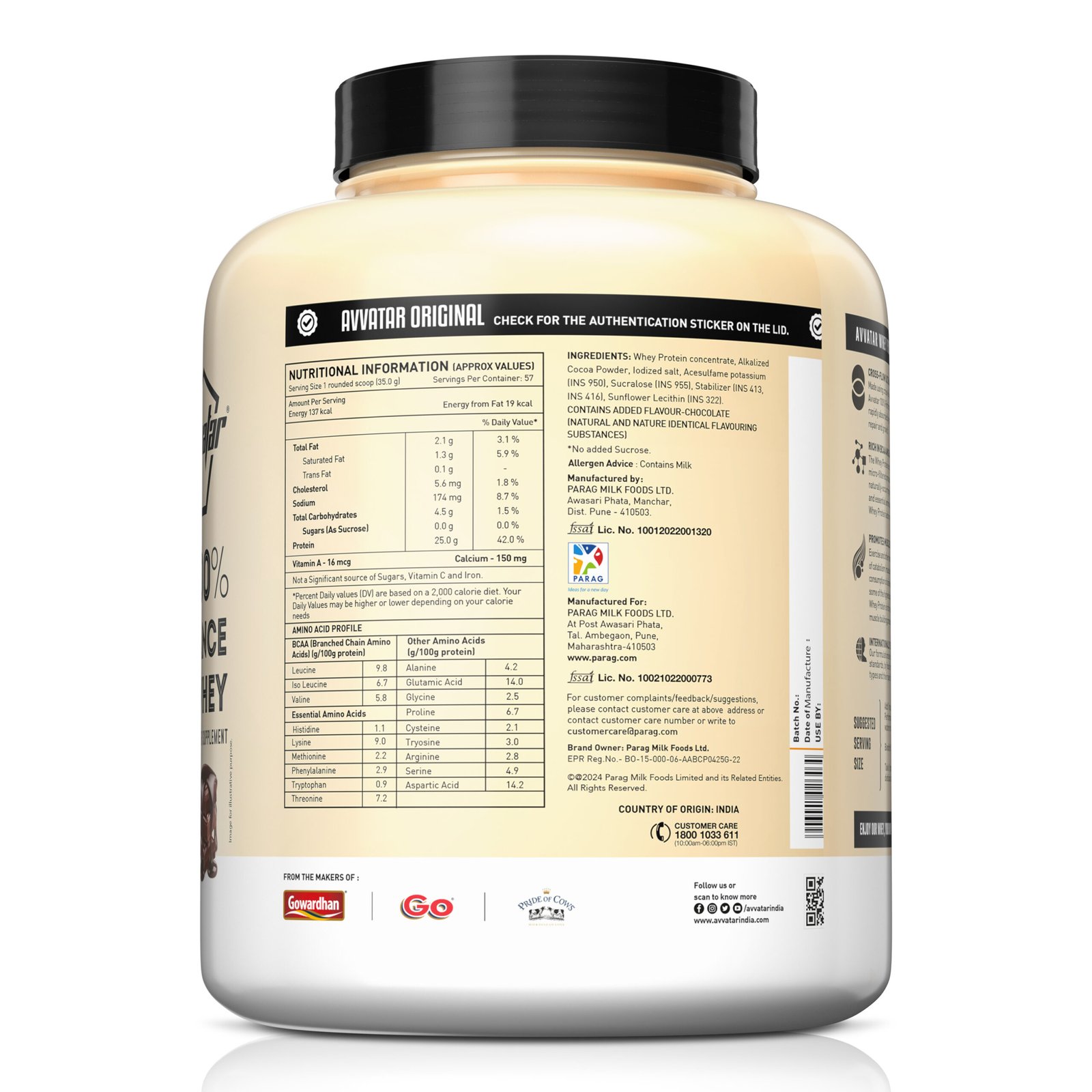 AVVATAR 100% PERFORMANCE WHEY - Image 3