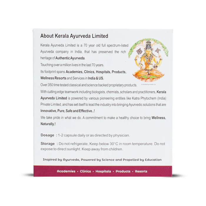 KERLA AYURVEDA LUMBAGEST CAPSULE - Image 3
