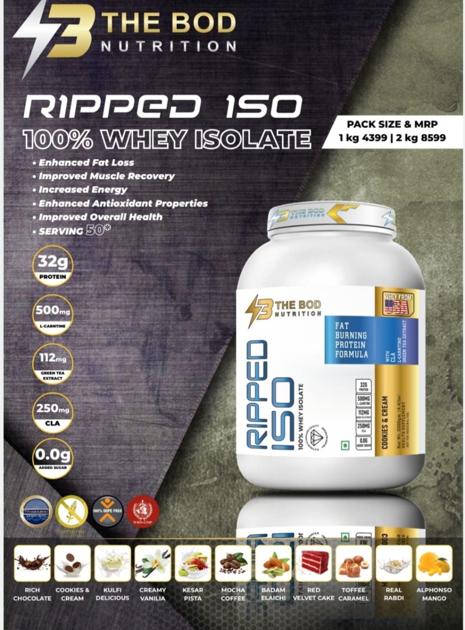 THE BOD NUTRITION RIPPED ISO - Image 2